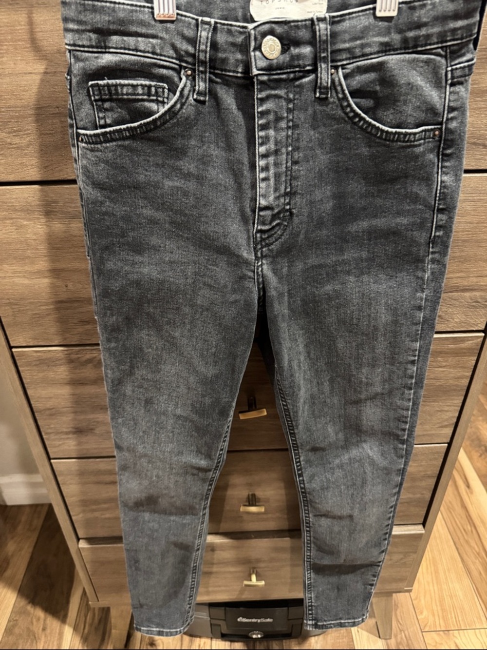 TOP SHOP JAMIE Jeans - Gray - Picture 3 of 5